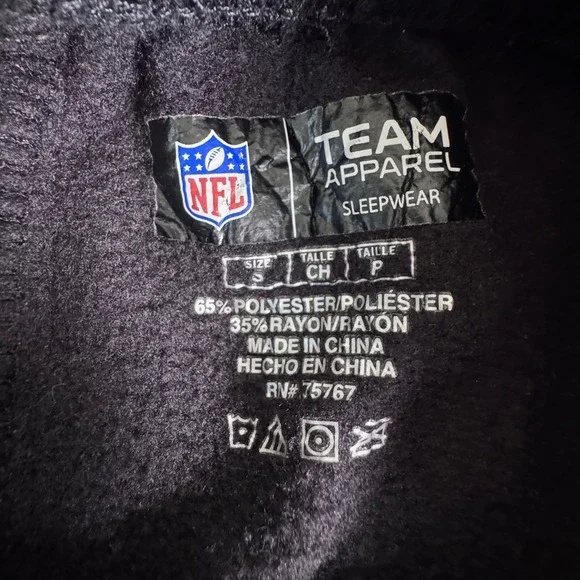 NFL Team Apparel Green Bay Packers Joggers Black Sleepwear Lounge Pants Womens S - Picture 3 of 5